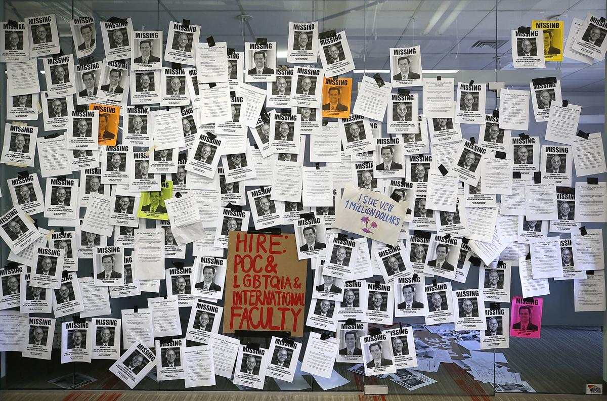 Photos Sit In At Vcuarts Gallery Richmond Com