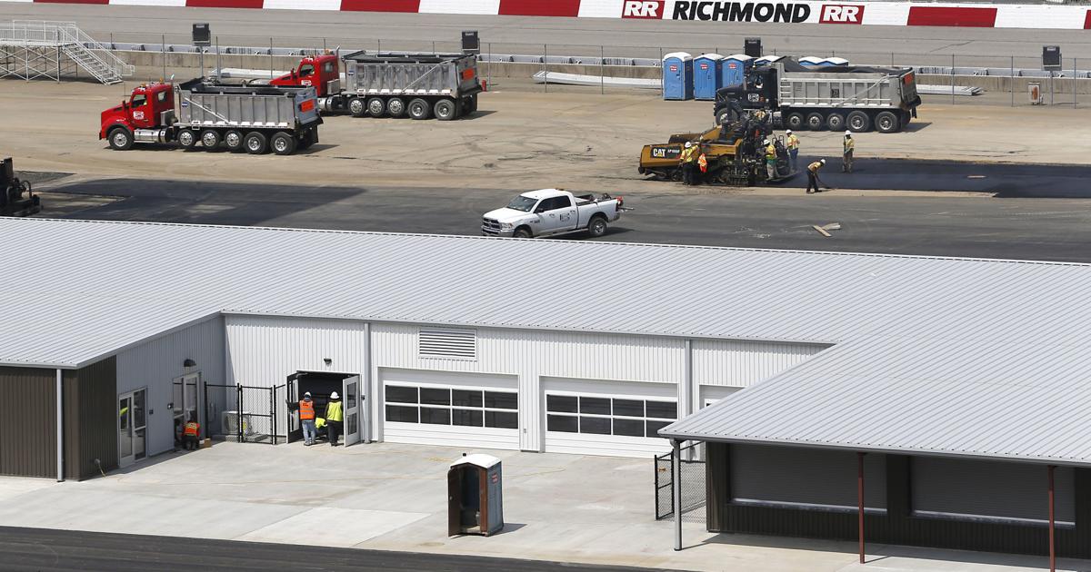 PHOTOS: New infield at Richmond Raceway