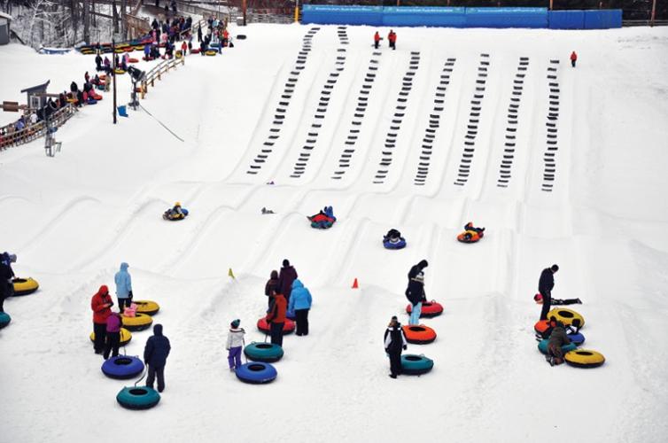 Winter Tubing