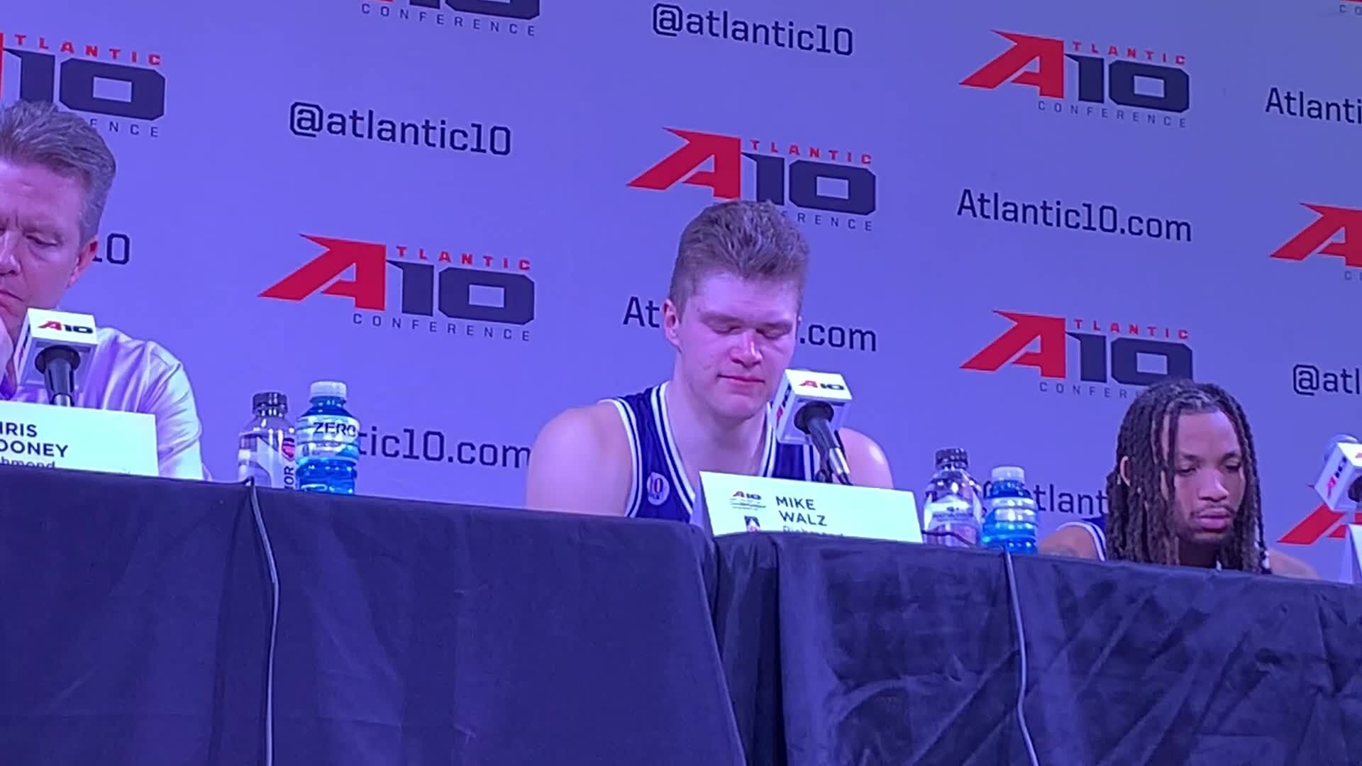 Mike Walz tearfully looks at Spiders' season