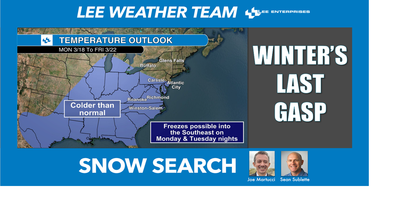 Snow Search: Early spring weather turns to winter next week