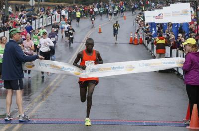 Too fast and too strong: Kenyan newcomer wins Richmond Marathon