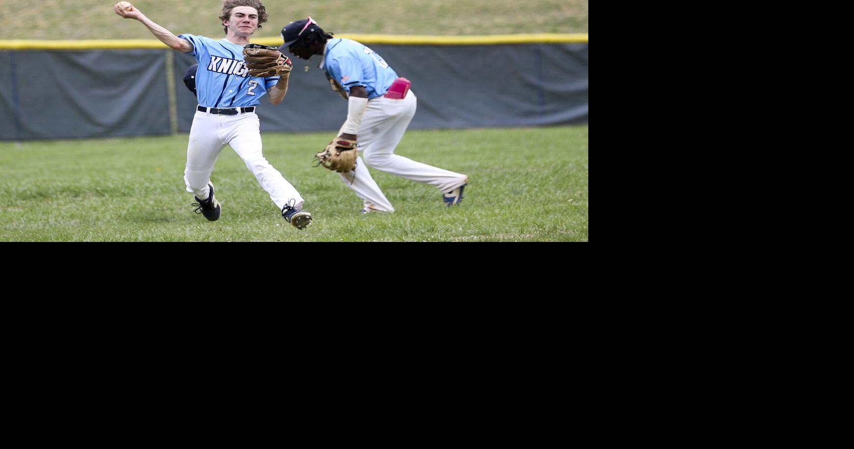 Knights rally falls short in the seventh inning, Kenston Forest wins 13-12