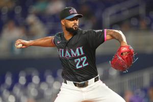 Sandy Alcantara won the NL Cy Young in 2022.
