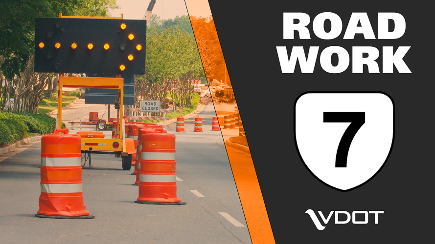 Route 7 nighttime ramp closures in western Loudoun tonight, Oct. 29, Nov. 1 and 3-