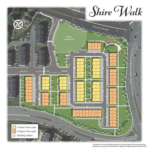 Shire Walk Luxury townhome buyers are about to get more options in western Henrico County