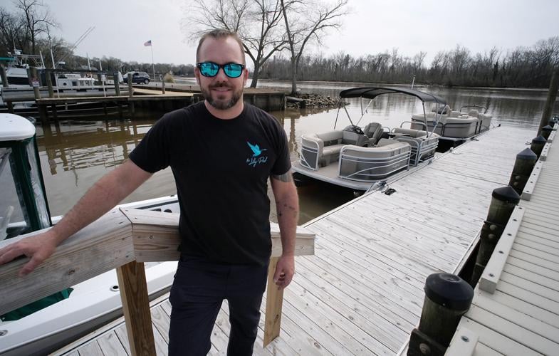 You can now rent a pontoon boat by the hour on the James River
