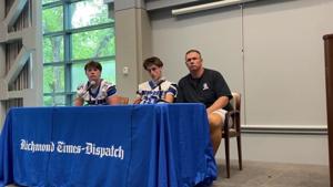 Deep Run football coach, players speak at 804 Media Day 2026