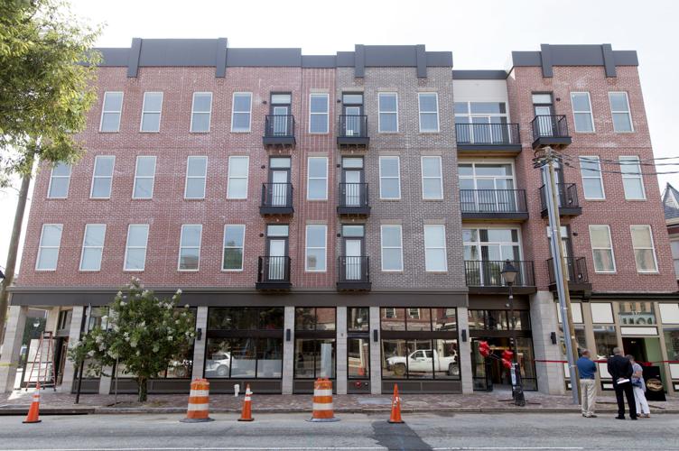 Eggleston Plaza opens in old hotel spot across from Hippodrome in