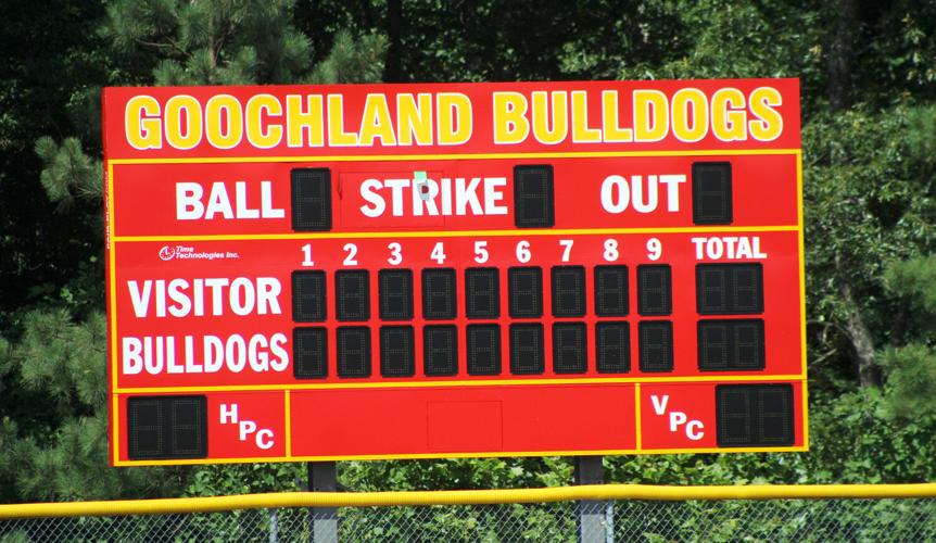 New baseball, softball scoreboards added to Goochland's fields