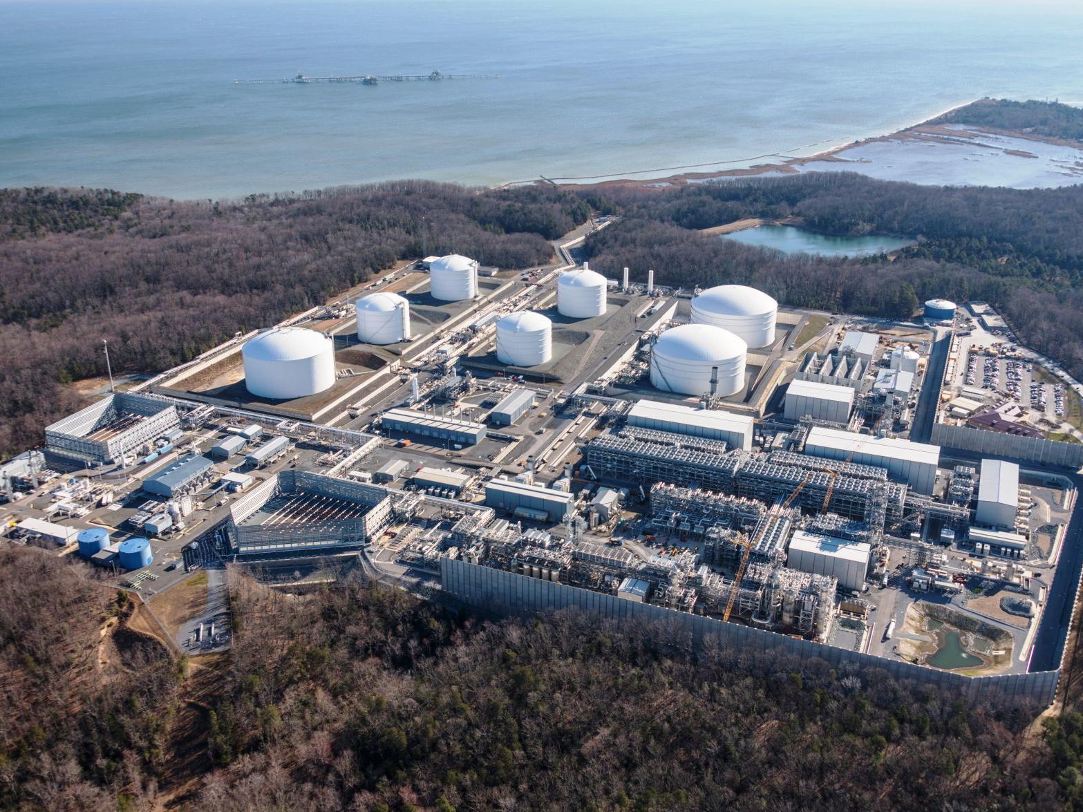 Dominion Energy S Cove Point Liquid Natural Gas Facility Begins Operation Business News Richmond Com