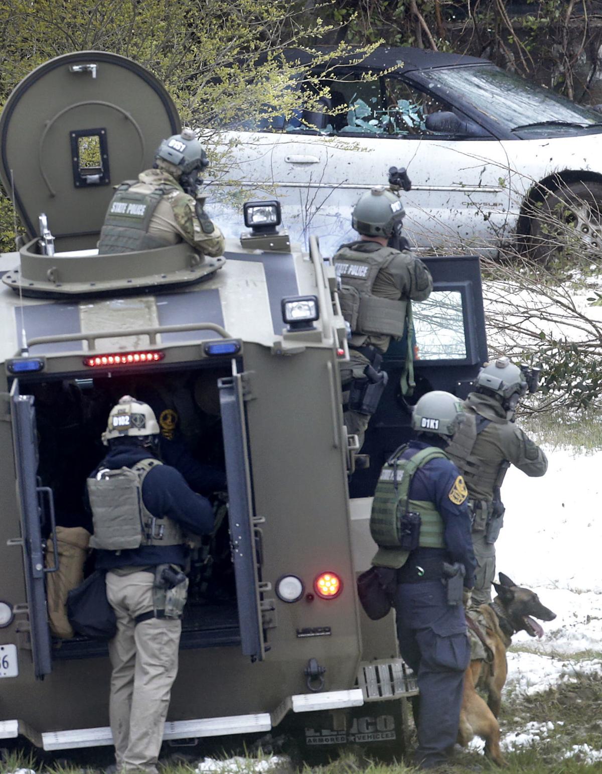 I95 standoff ends with SWAT team deploying tactical charges and K9