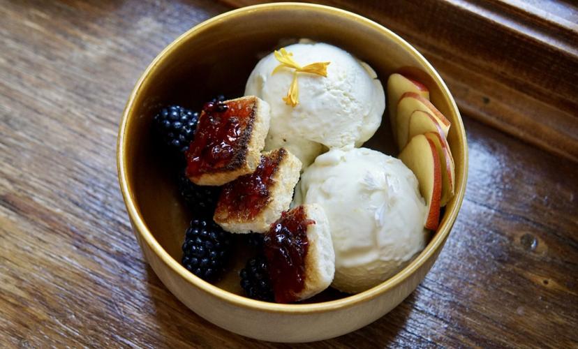 Nectarine Melba Toast