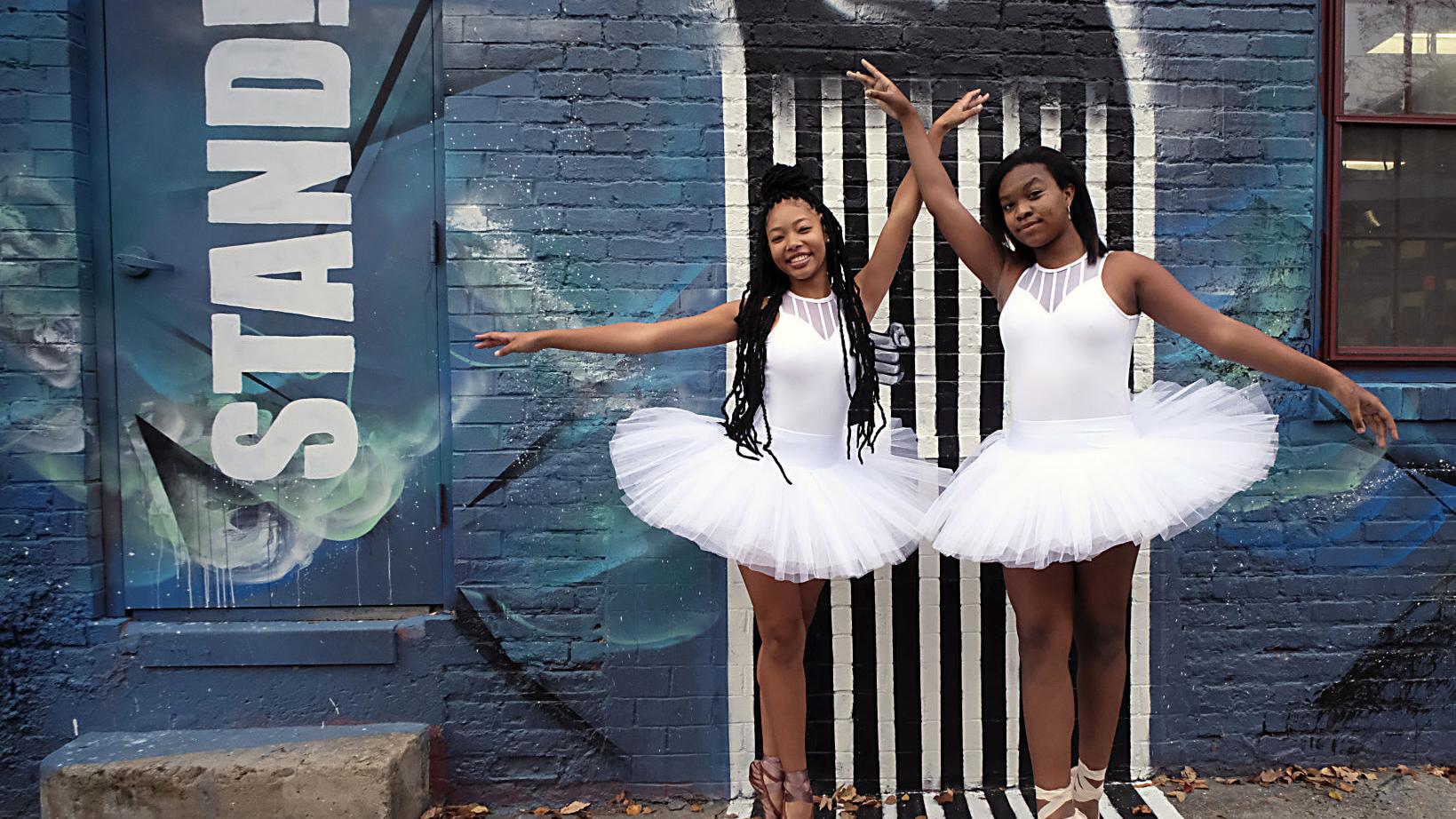 Making a Difference: Kennedy George and Ava Holloway, Black ballerinas, use art for social change - Vimarsana News