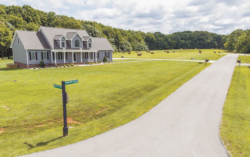 Appomattox Trace A Powhatan community combines homes and farming