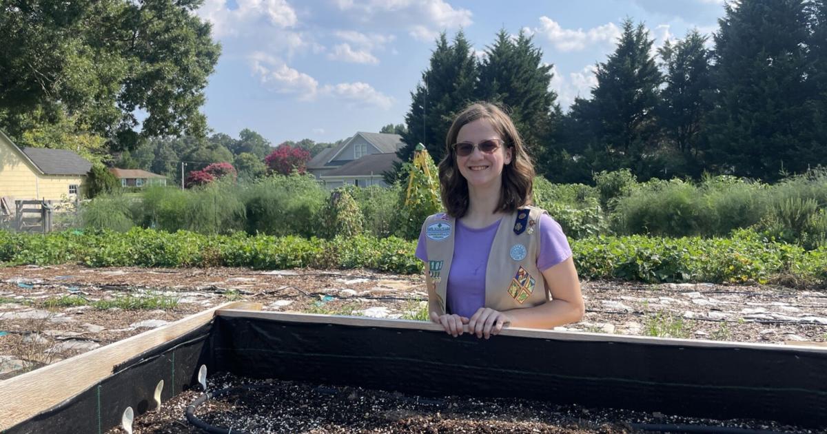 Fiona Ripp Girl Scout helps community garden flourish for her Gold Award Project