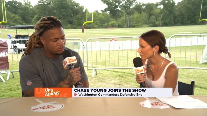 Chase Young feels 'explosive again' nearly 2 years since tearing the ACL in  his right knee