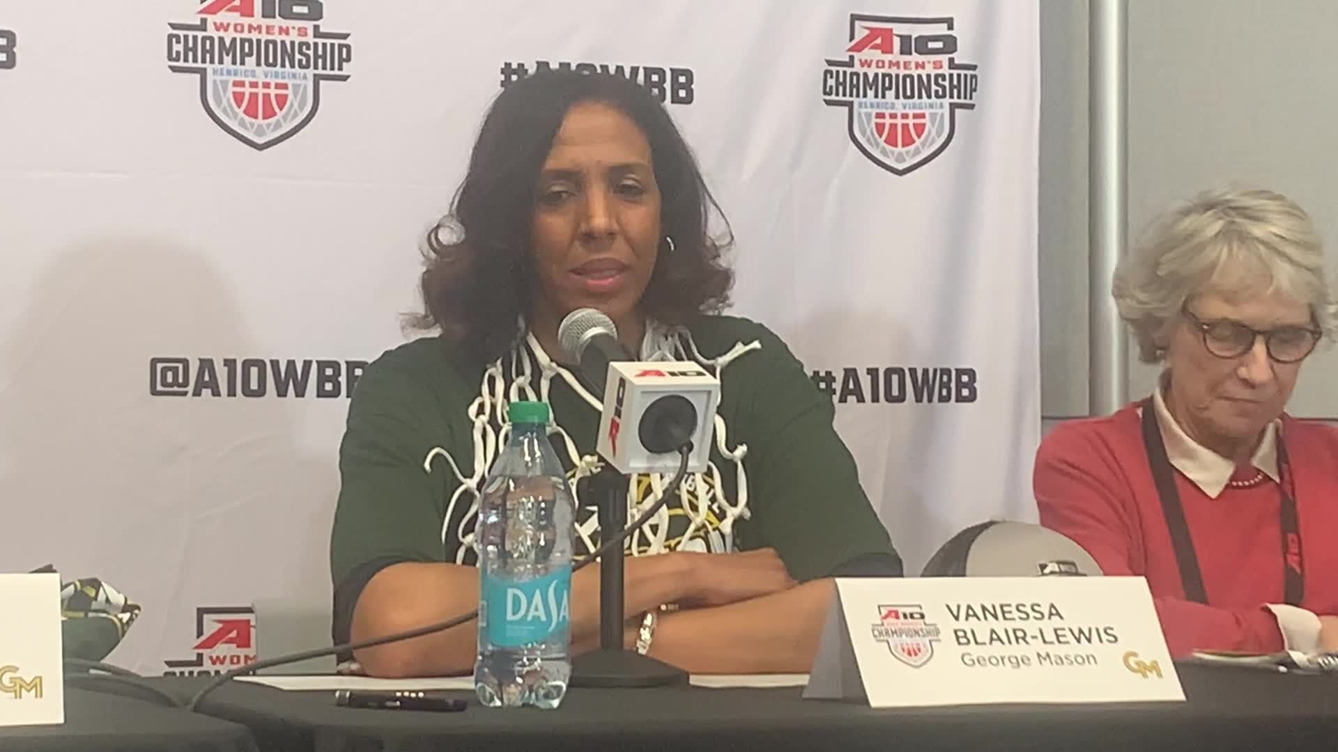 GMU coach Vanessa Blair-Lewis, on A-10 championship journey