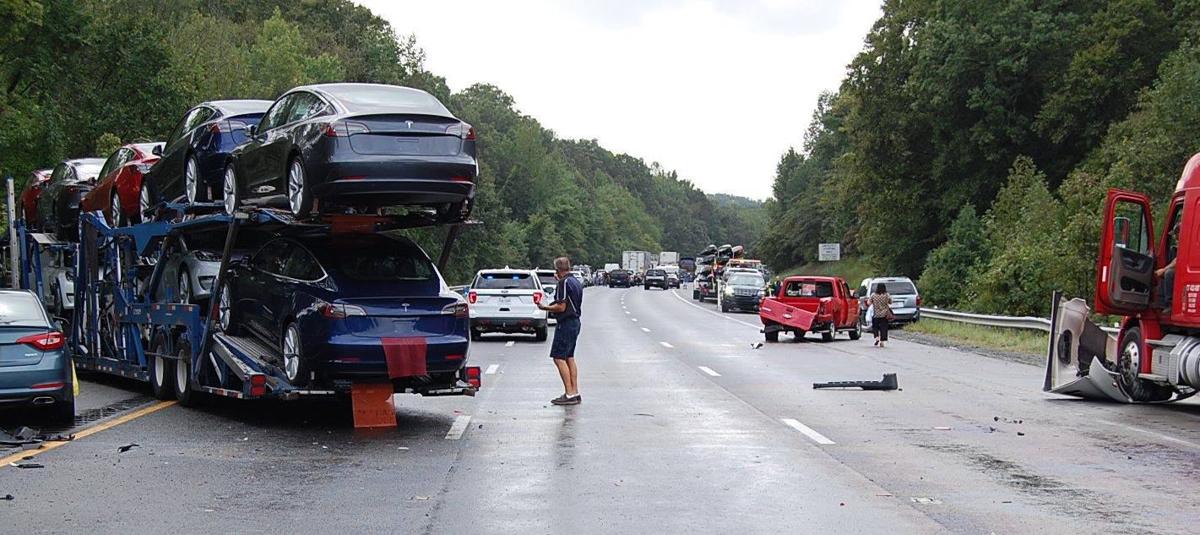 Multiple crashes Tuesday on Interstate 95 in Stafford