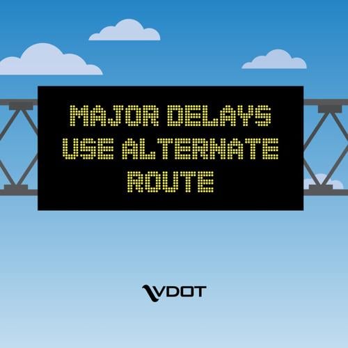 Lane closures on I-64 west in New Kent for roadway repairs