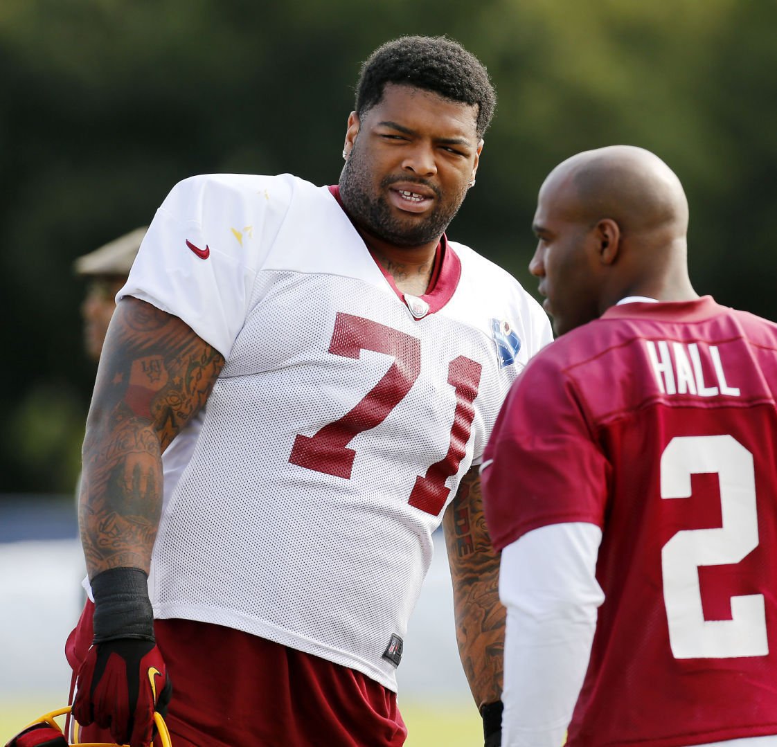 Redskins notebook: OL Trent Williams, TE Jordan Reed sit out