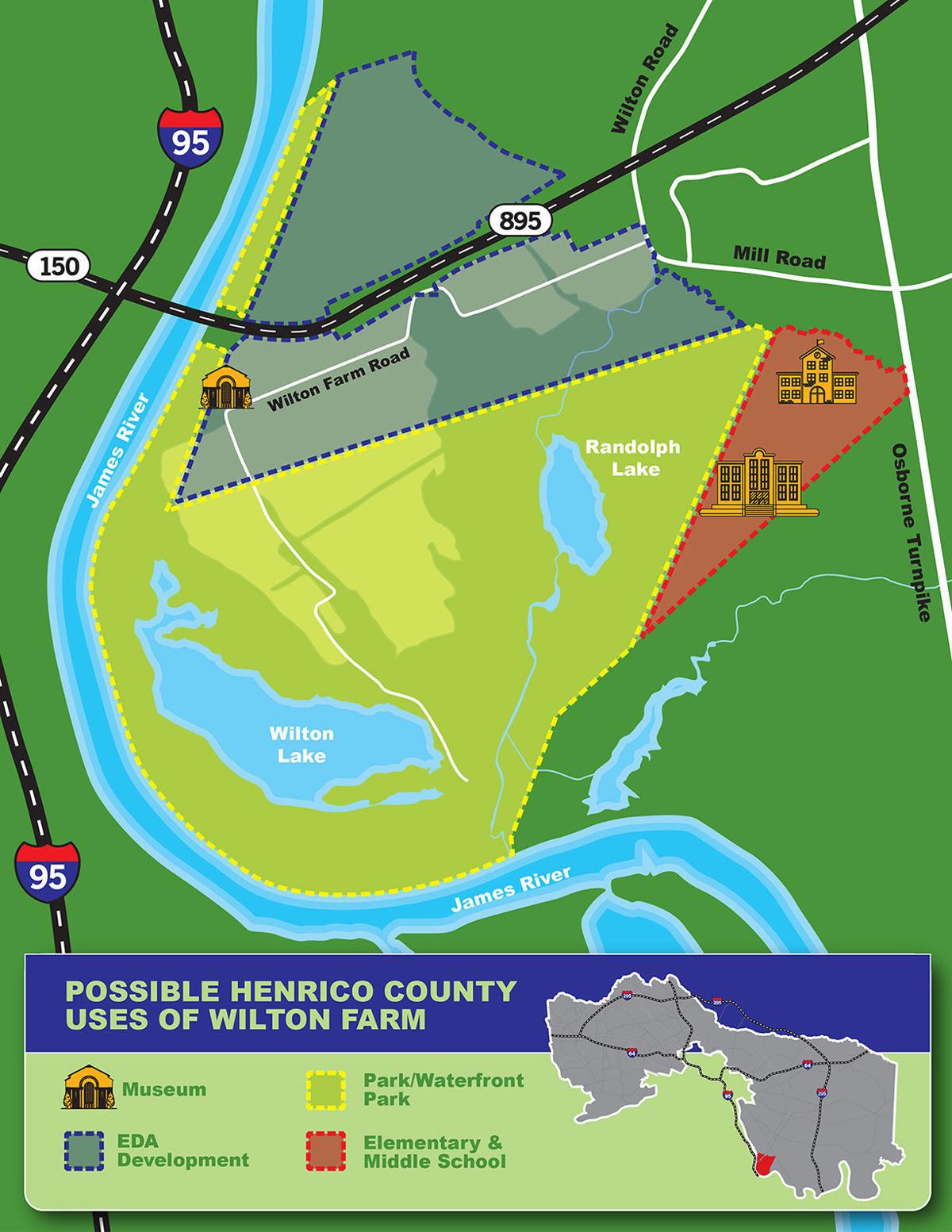 Henrico plans to purchase Wilton Farm property owned by HHHunt for 10