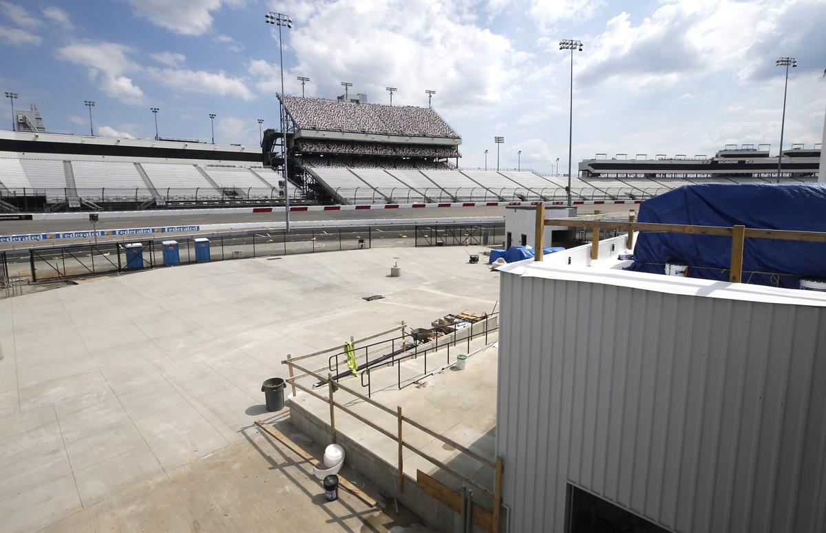 PHOTOS Richmond Raceway infield construction