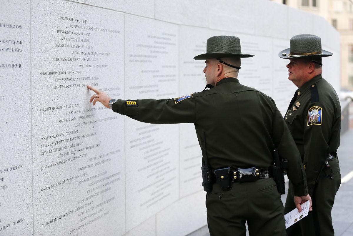 Photo gallery The Virginia Law Enforcement Officers' Memorial Service