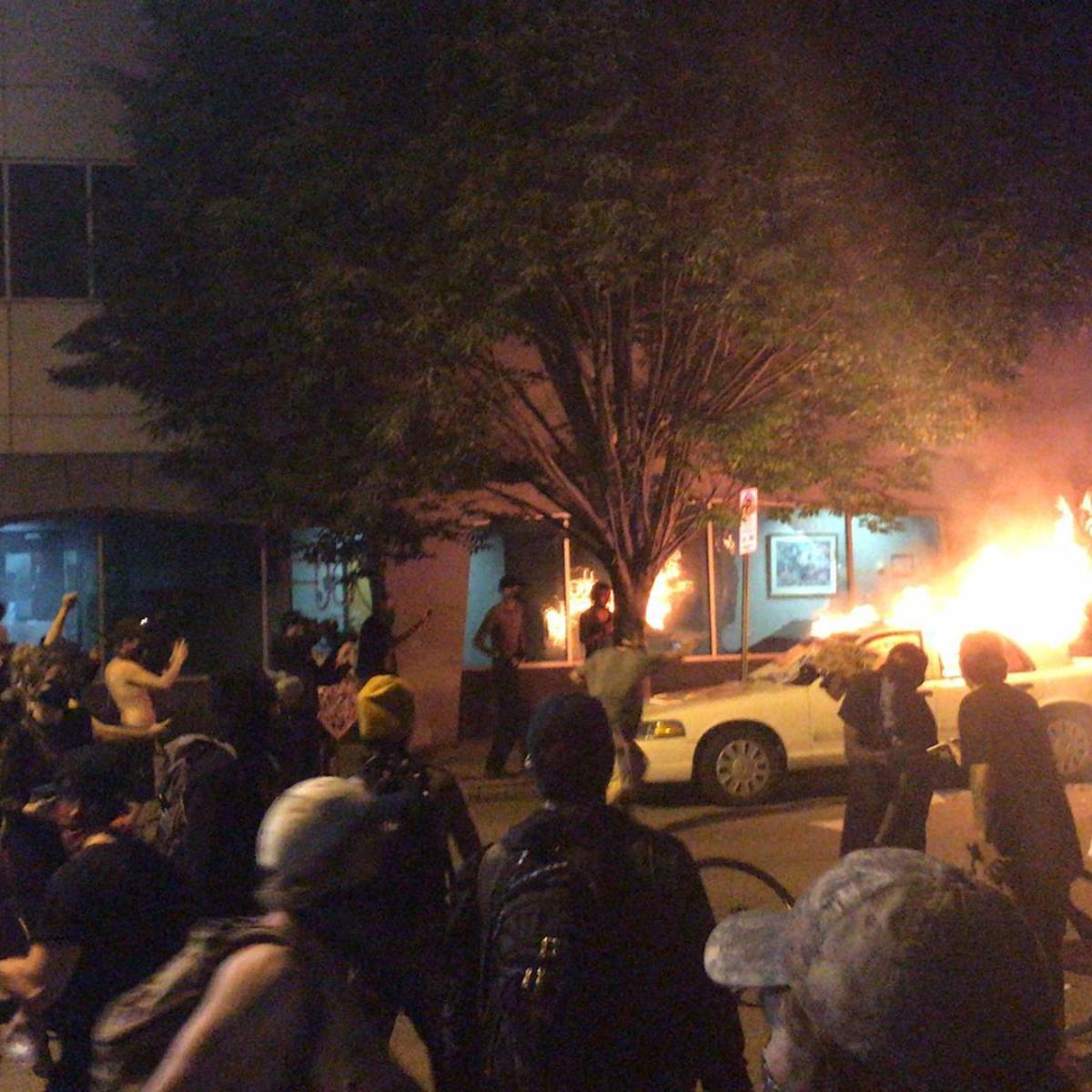 Watch Now Richmond Protest Turns Violent Friday Night With