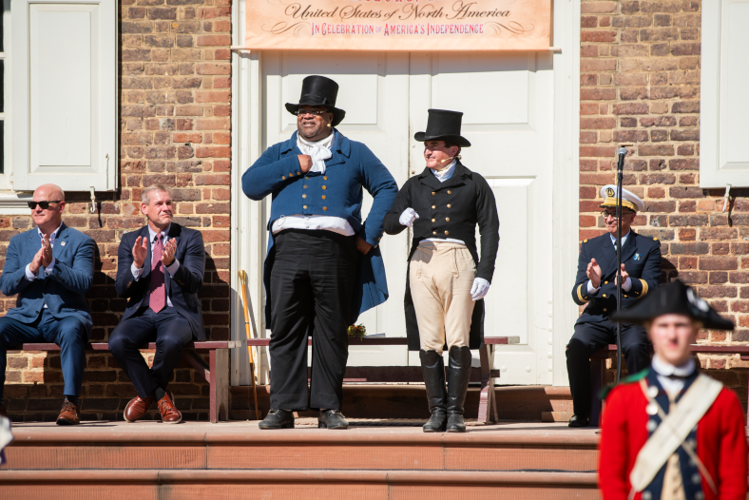Colonial Williamsburg: James Lafayette and Marquis de Lafayette