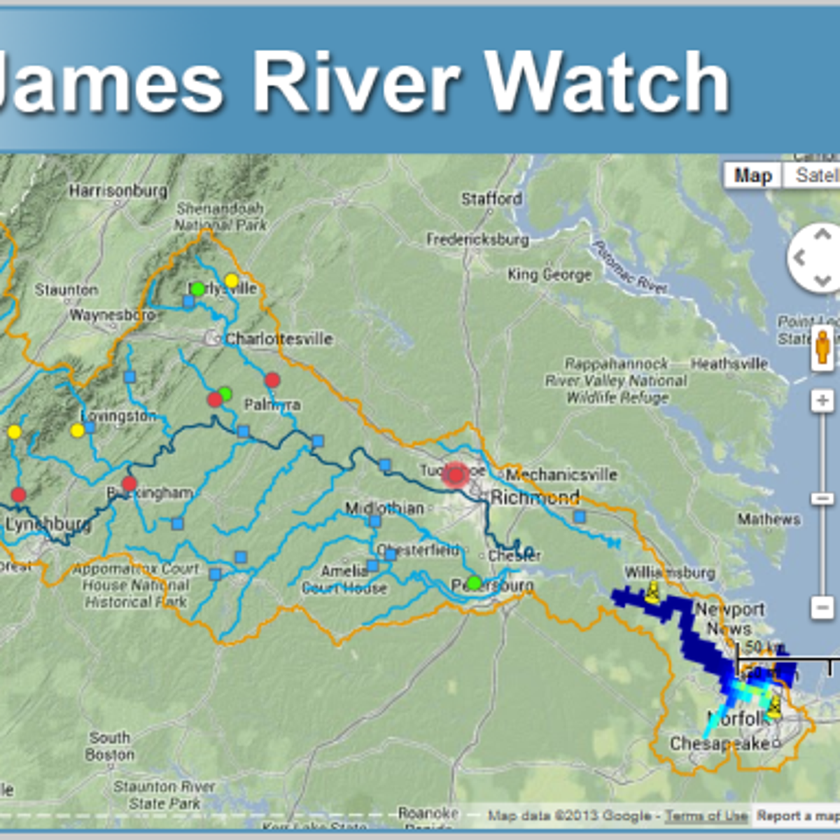 New Website: James River Watch | Local | richmond.com