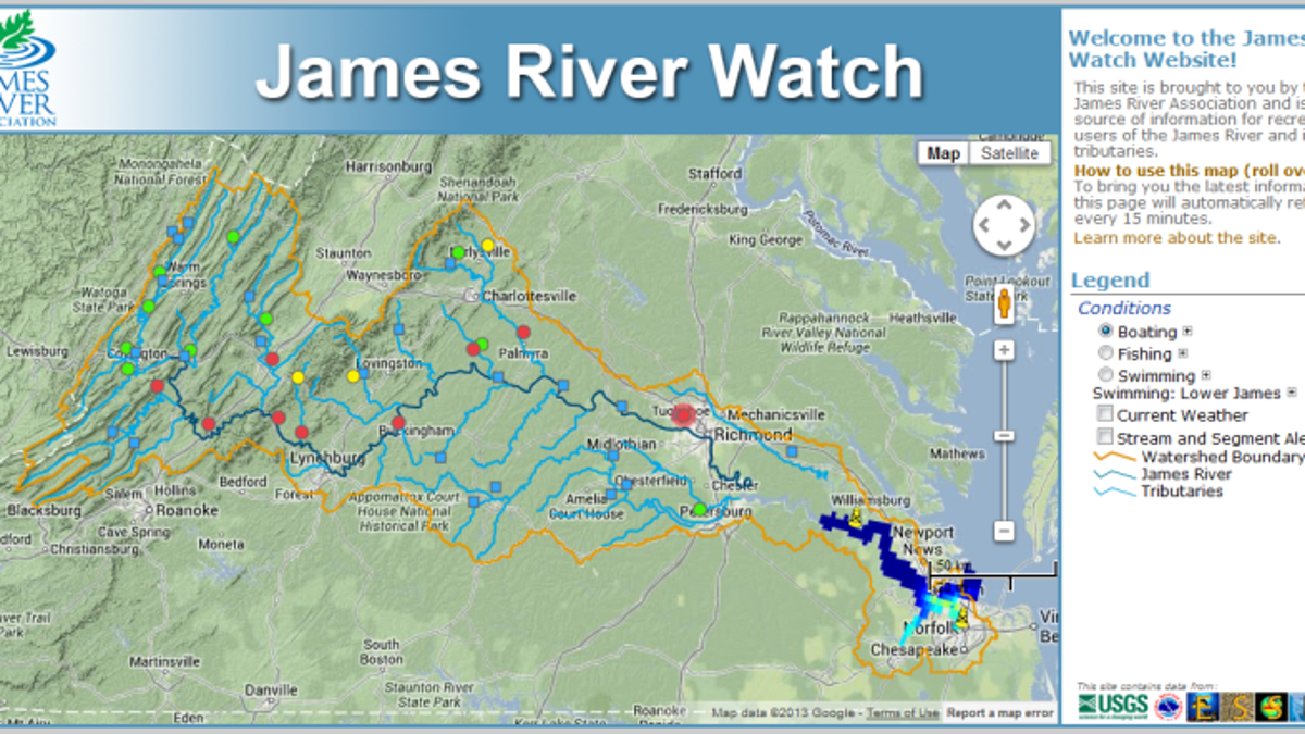 New Website James River Watch Local Richmond Com calendar 2021 james river