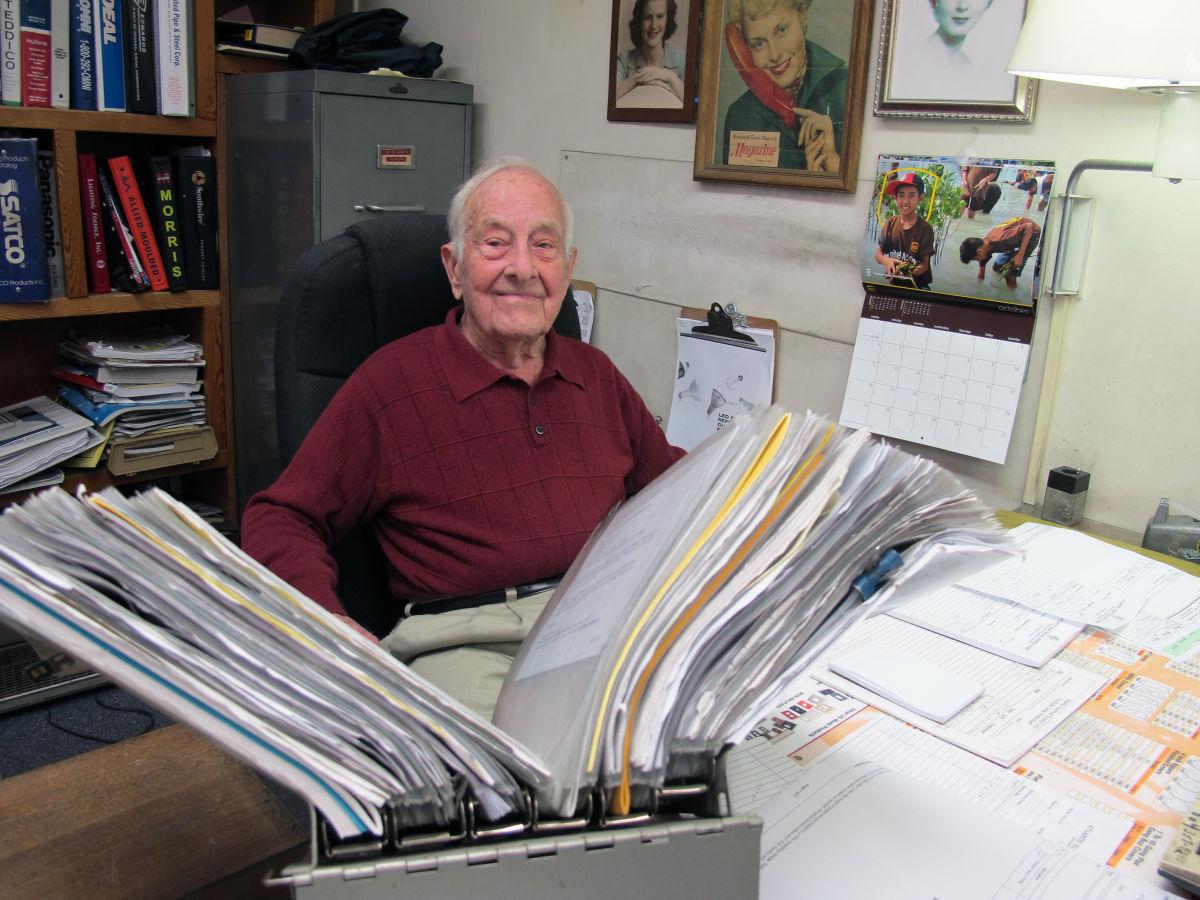 Lohmann At 95, Atlantic Electrical fixture still goes to work every day