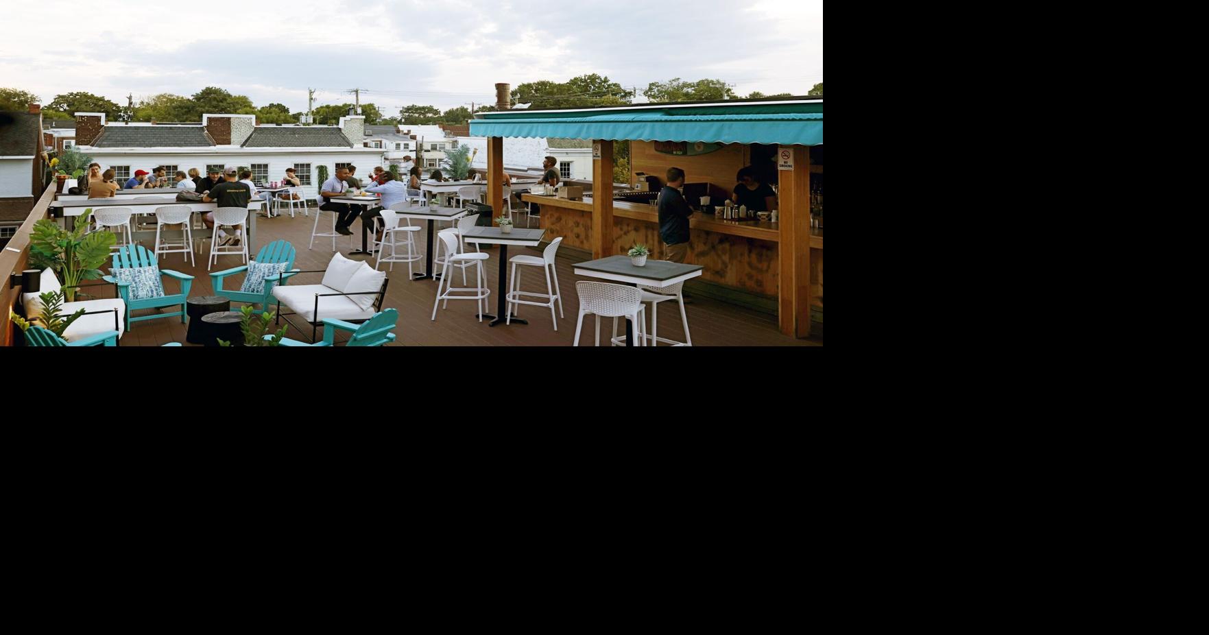 New York Deli rooftop a lounge, tiki bar