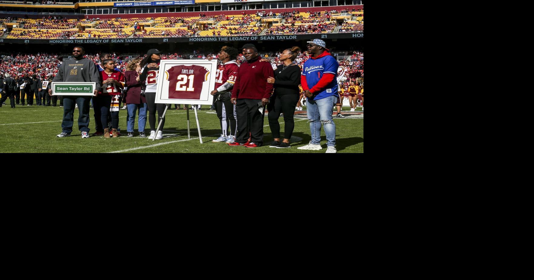 Sean Taylor's number is retired in Washington with a unique mix of ceremony  and circumstance