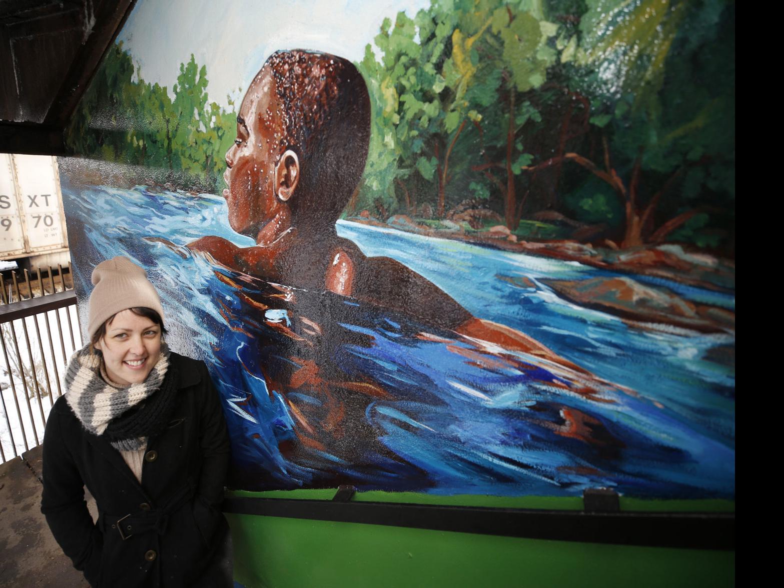 Making A Difference James River Hikers Spur Mural Project At