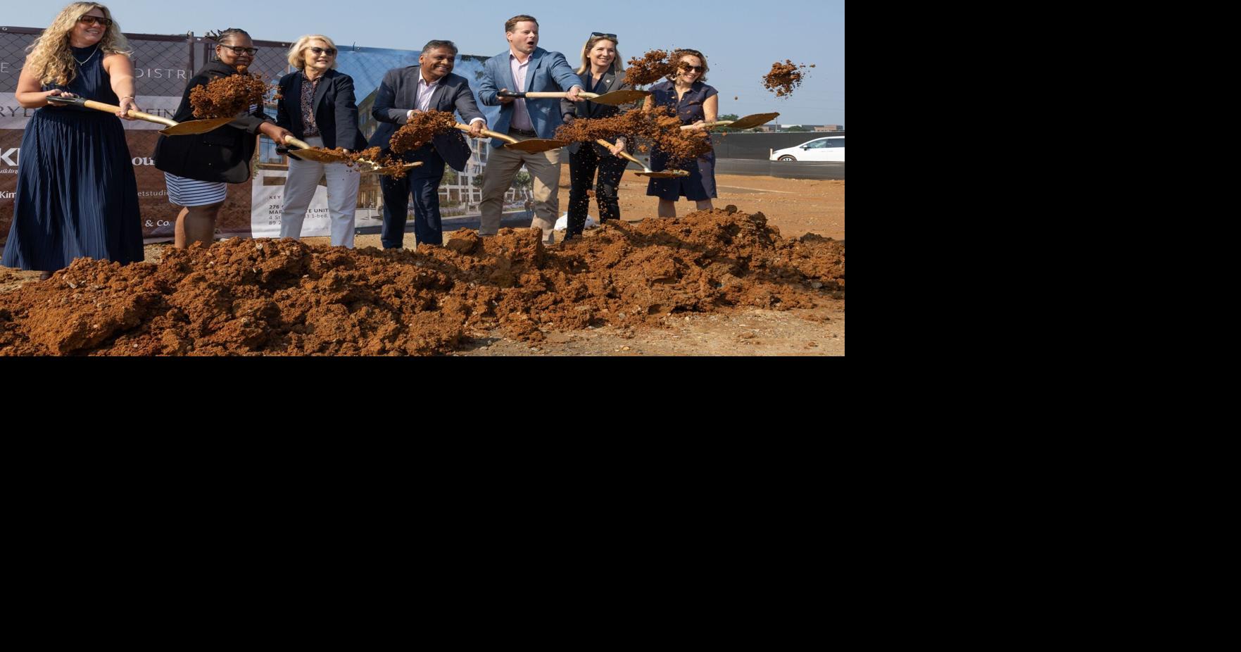 First apartment project breaks ground in Richmond's Diamond District