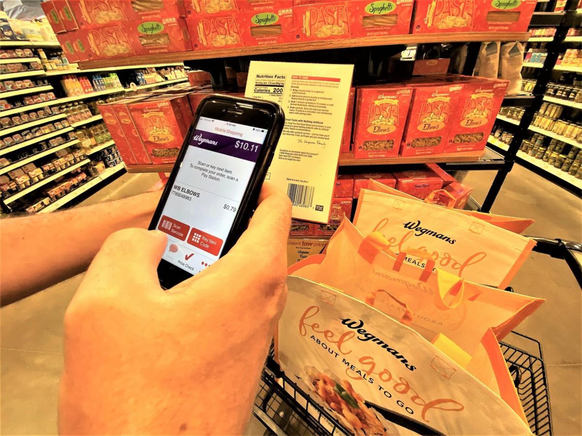mobile app now available to use at Wegmans Business