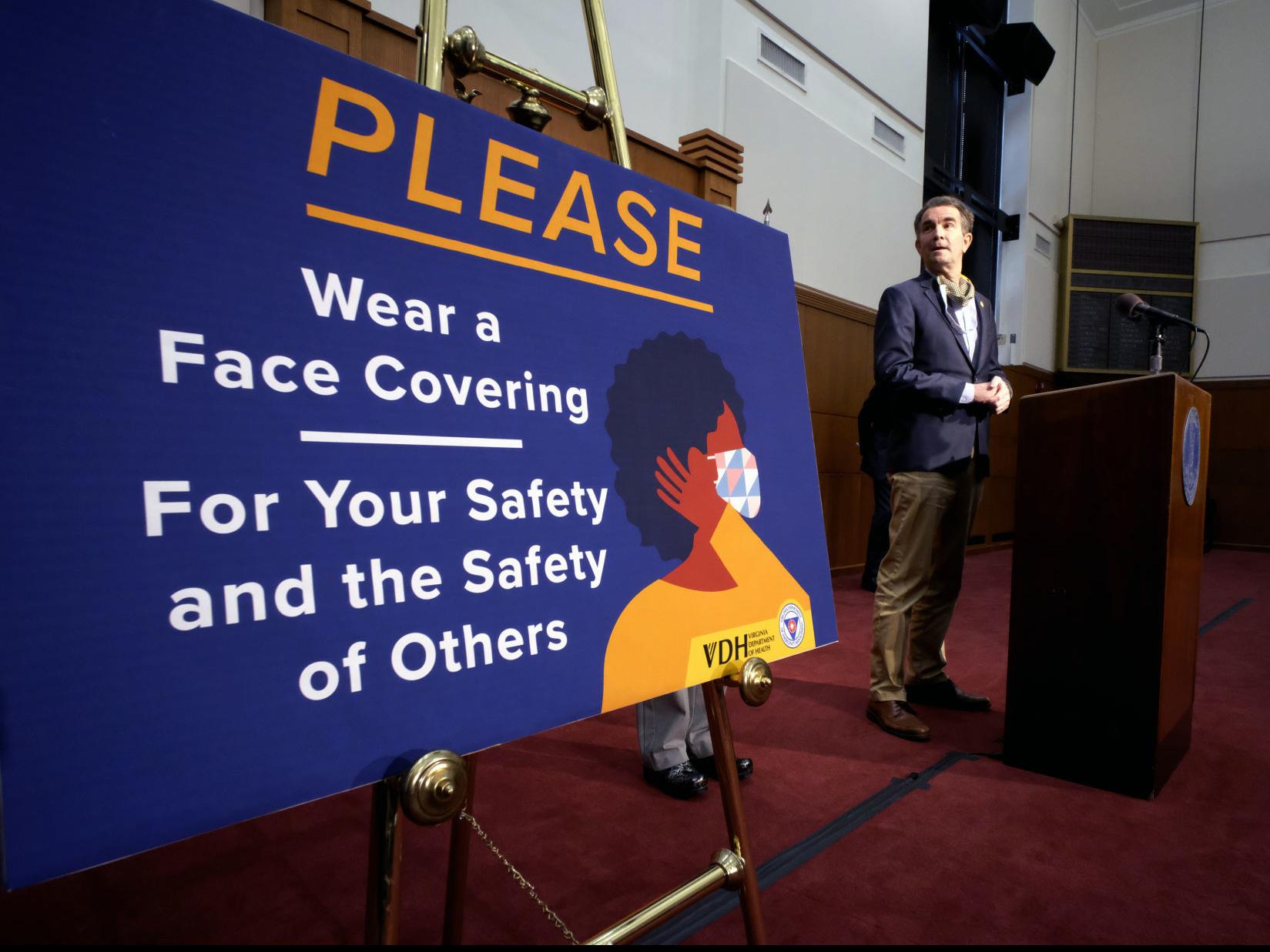 Watch Now Northam Says A Business Can Decline Service To A Customer Who Does Not Wear A Mask Virginia Richmond Com