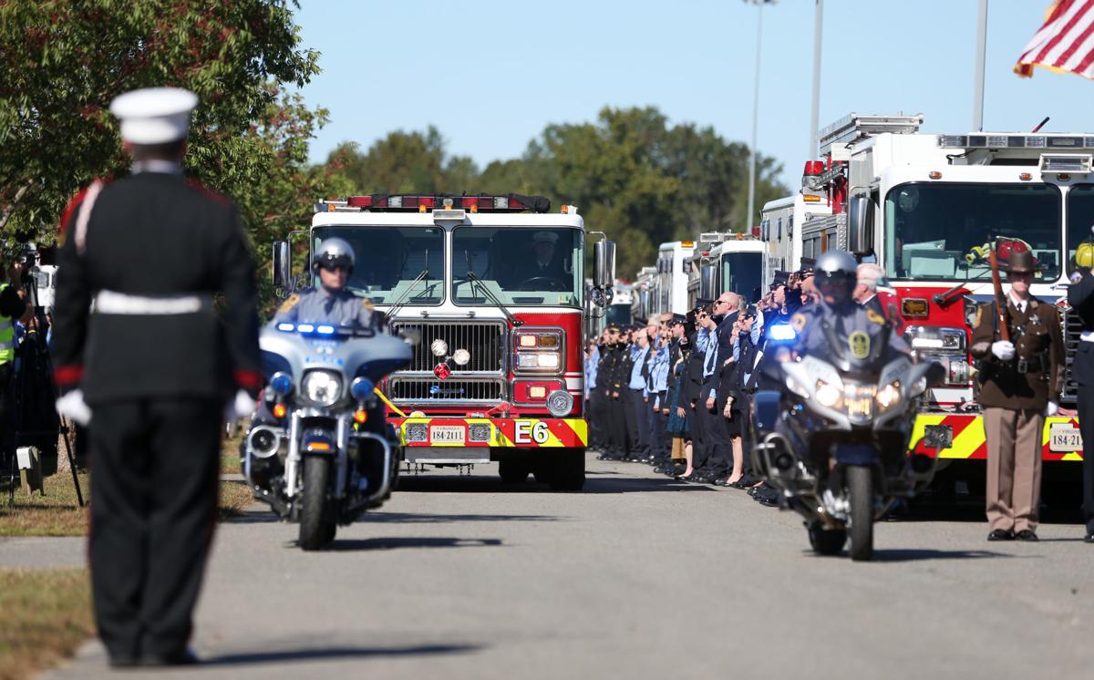 PHOTOS Memorial service for Hanover FireEMS Lt. Brad Clark