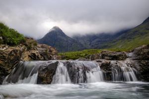 The Fairy Pools present a magical and scenic hike on Scotland’s Isle of Skye on July 5, 2026.