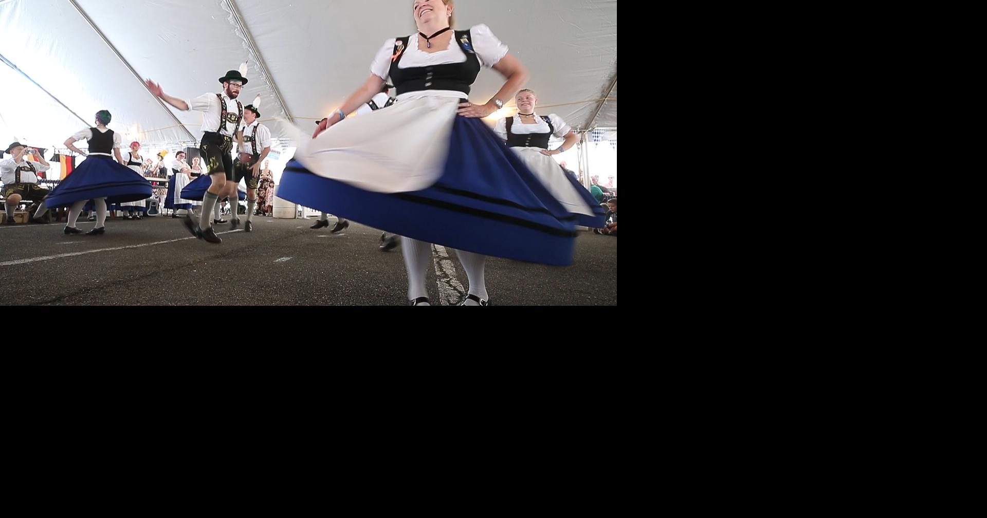 Bavarian dancing at Saint Benedict Oktoberfest