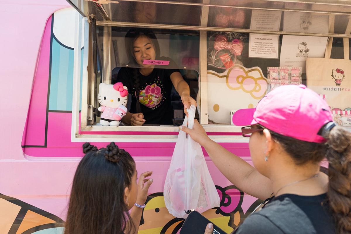 Hello Kitty Cafe Truck gears up for pit stop in Tysons this