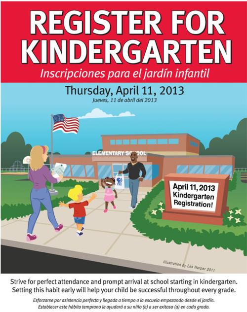 kindergarten registration day set for