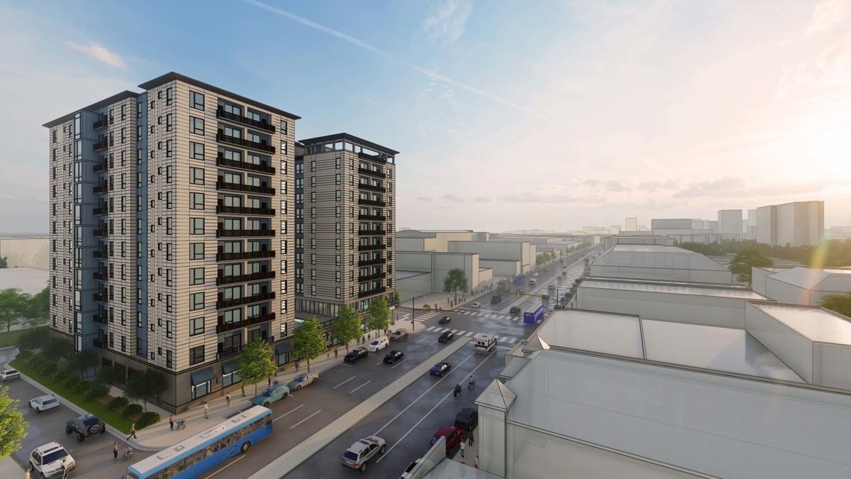12story apartment building planned for Broad and Lombardy streets near