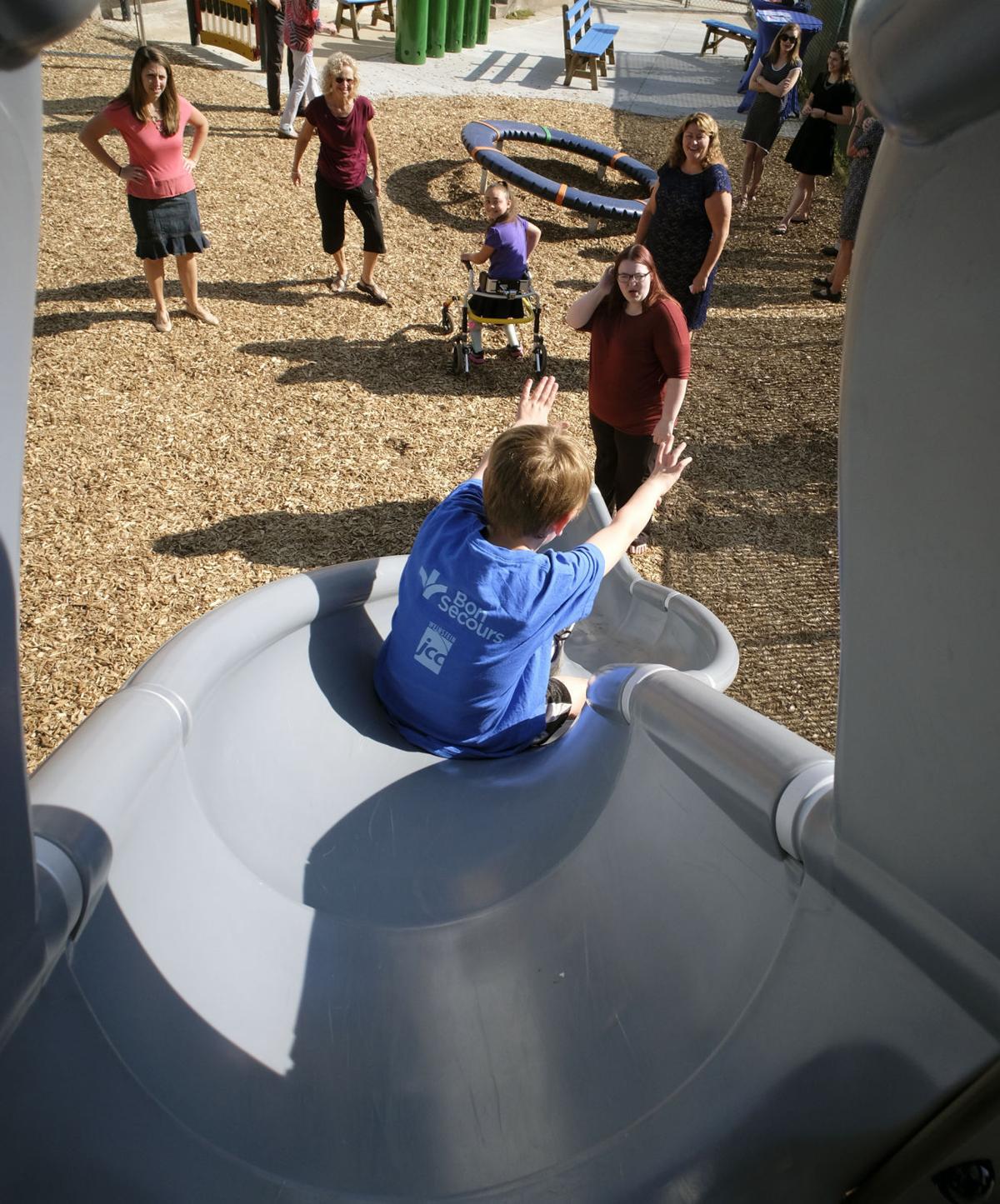 PHOTOS New adaptive playground equipment at Northstar Academy