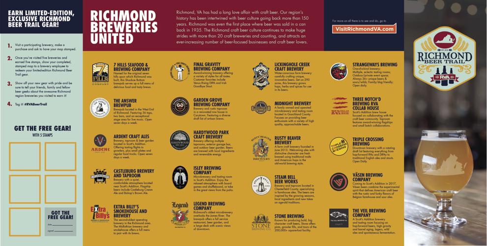 Richmond Beer Trail features 23 area breweries
