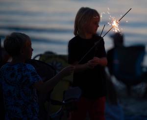Lewes' Fourth of July fireworks light up the sky on Monday, July 4, 2022.