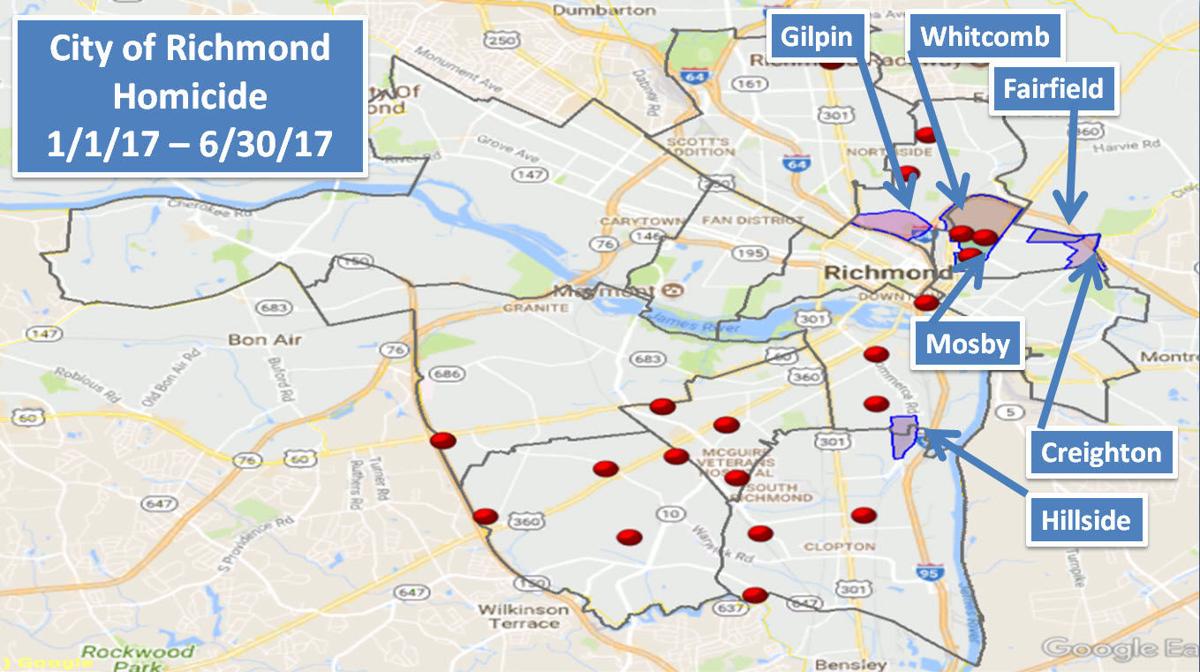 More than 130 people shot in Richmond this year as violent crime