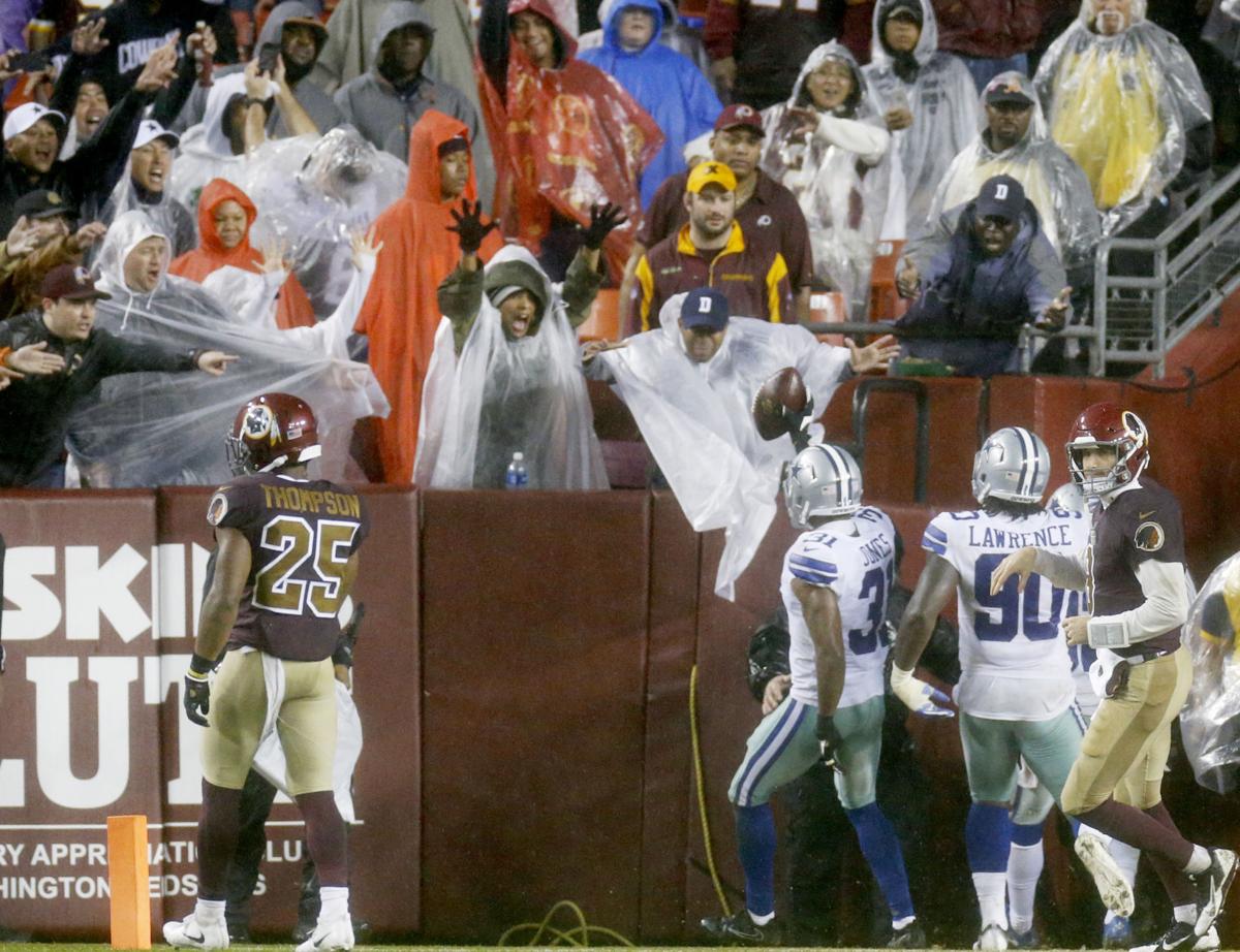 On A Rainy Afternoon Cowboys Defeat Redskins Claim Inside Track To Playoffs Z No Digital Richmond Com